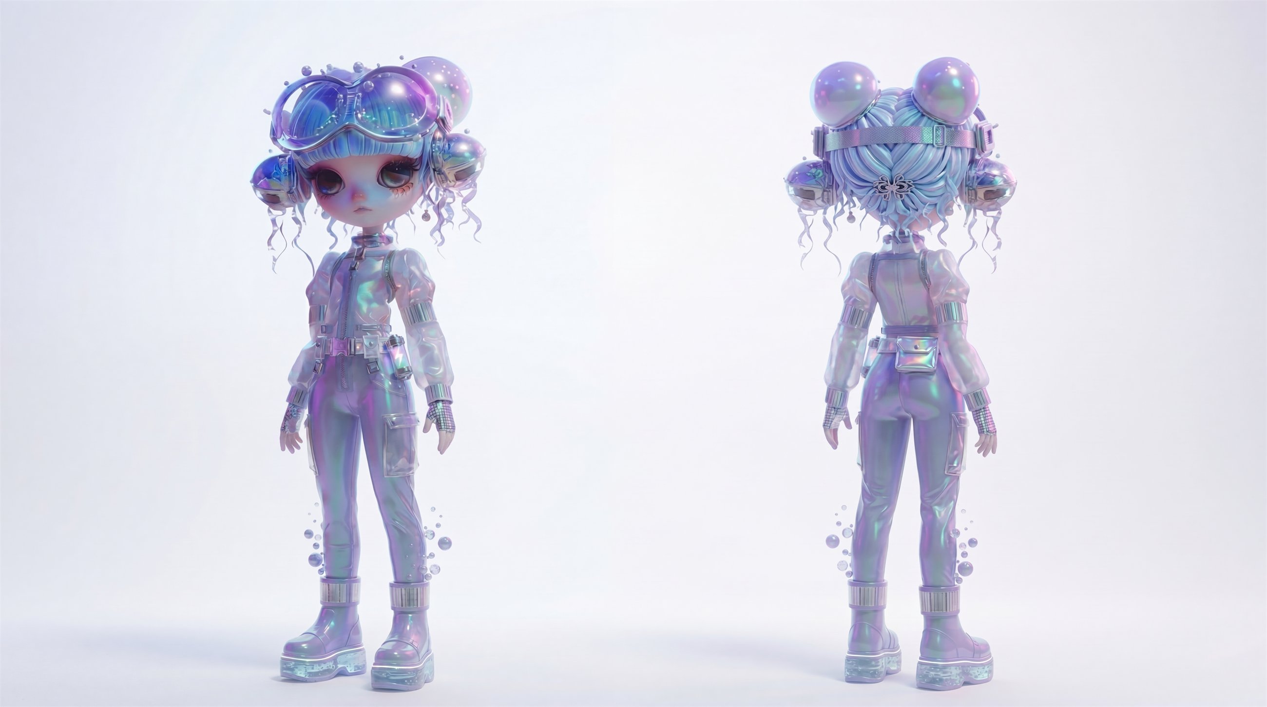 Louvaのキャラクターデザイン